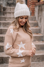 Load image into Gallery viewer, Season of Stars Sweater in Nude
