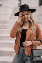 Load image into Gallery viewer, Mad For You Moto Jacket - Camel
