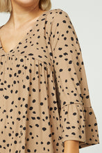 Load image into Gallery viewer, Taya Specked Leopard Dress
