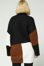 Load image into Gallery viewer, Stay Together Color Block Cardigan

